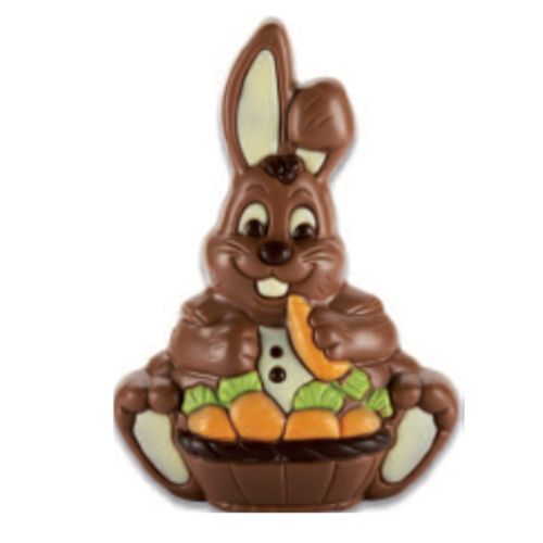 Photo de: Chocolat de Pâques lapin corbeille